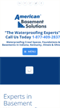 Mobile Screenshot of americanbasementsolutions.com